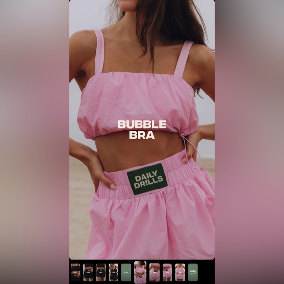 ⭐️MAJOR ISO⭐️ Daily Drills Bubble Sets in Pink, Yellow, or White in a size XS/S - Picture 1 of 9